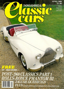 THOROUGHBRED & CLASSIC CARS 1989 APR -XK150, LAMBO 350GT